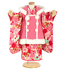 南明奈 七五三（子ども） 3歳女の子 No.JE-0274のレンタル｜きもの365