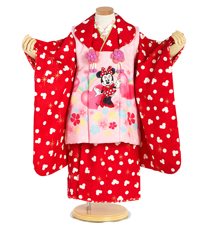Disney 七五三（子ども） 3歳女の子（専用襦袢付）No.JE-0300の通販