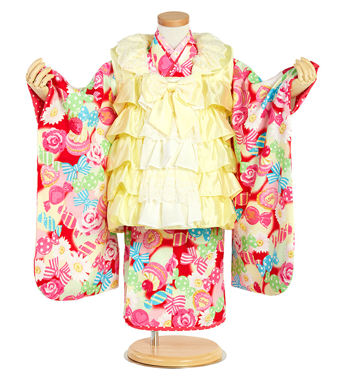 SEIKO MATSUDA 七五三（子ども） 3歳女の子（専用小物付）No.JE-0301の 