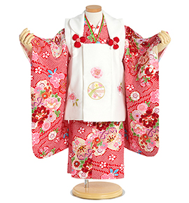 ハローキティ 七五三（子ども） 3歳女の子（専用小物付）No.JE-0331の