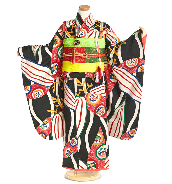 モダンアンテナ 七五三（子ども） 7歳（専用小物付）No.JE-5086