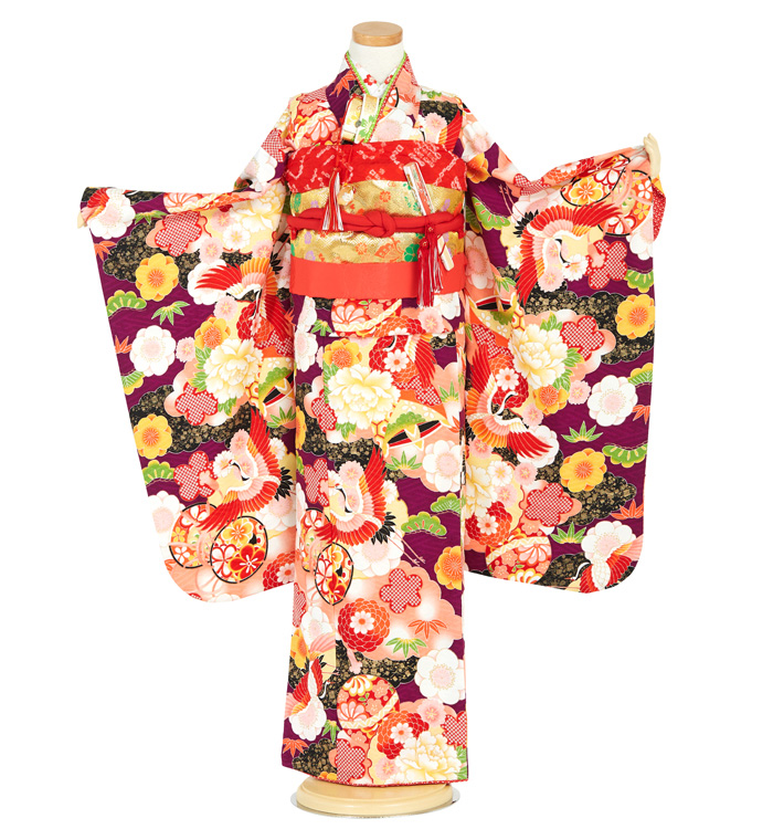 七五三7歳 MIN37 式部浪漫 七五三 7歳 四つ身着物フルセット ブランド Shikibu Roman 式部