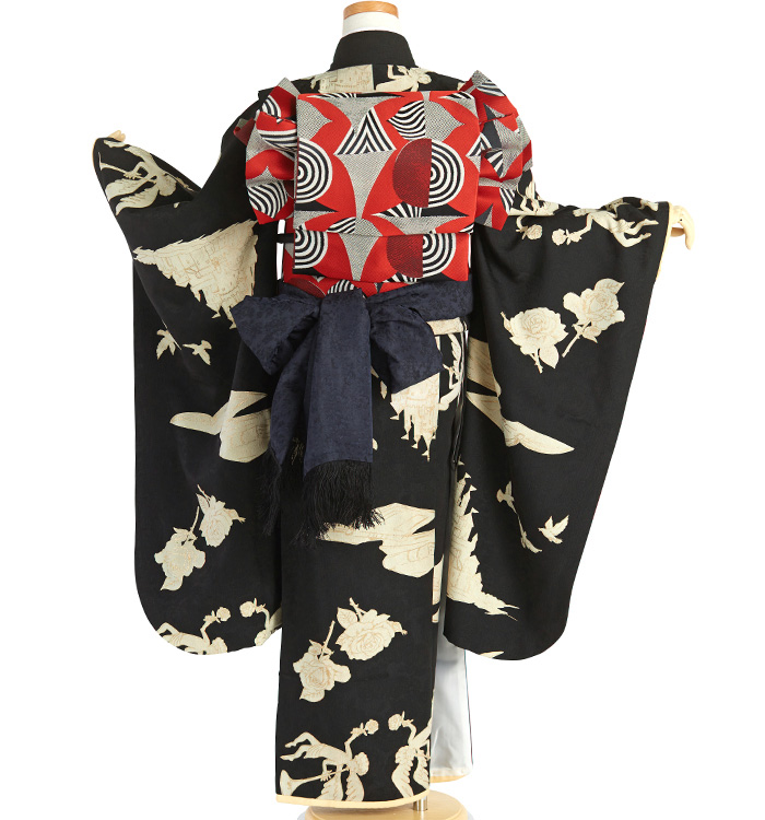 モダンアンテナ 七五三（子ども） 7歳 No.JE-5160のレンタル｜きもの365