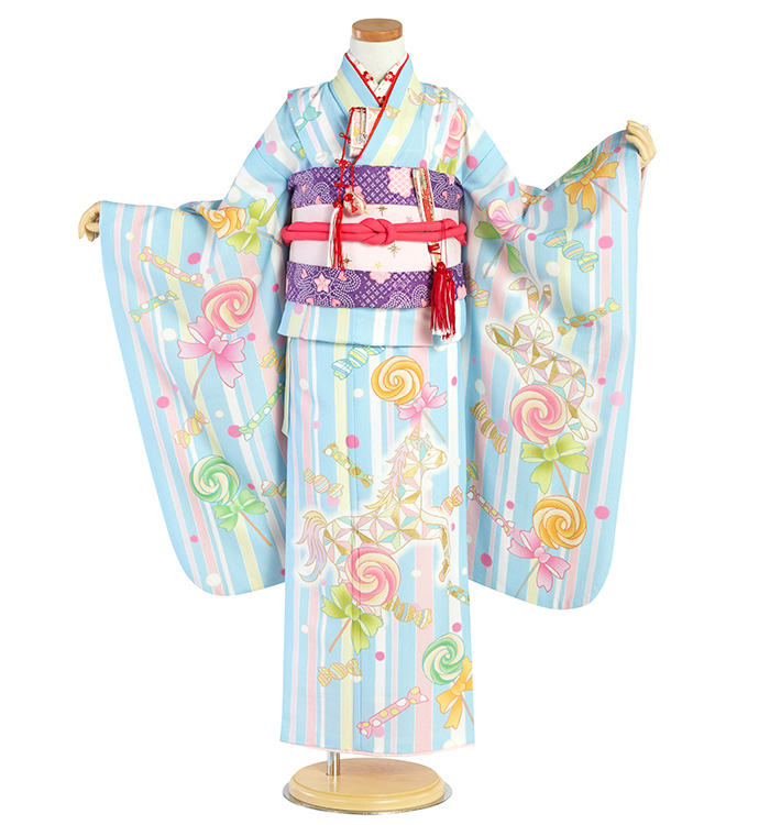 【新品】七五三7才着物　にこるん NISHIORI にこるん 藤田ニコル レンタル商品 7歳の七五三 女の子