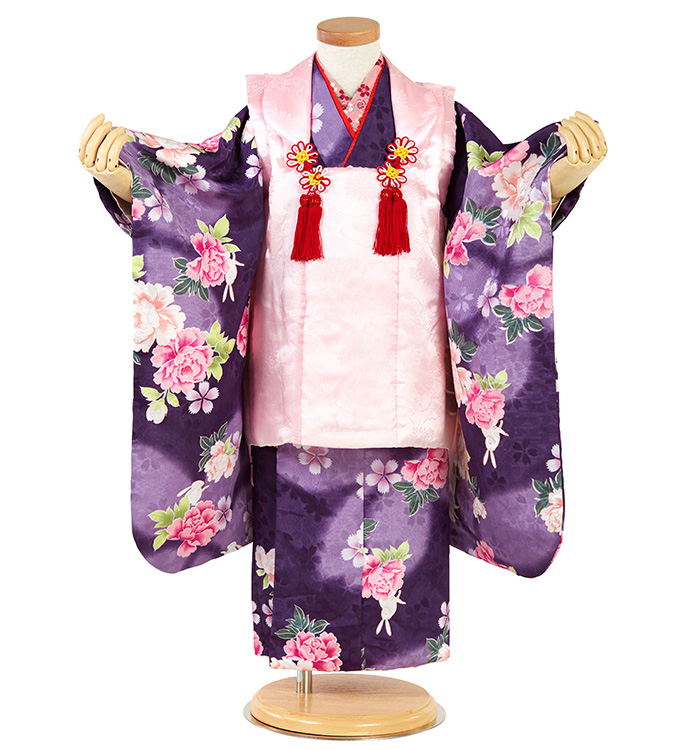 R・K リョウコキクチ 七五三（子ども） 3歳女の子（専用小物付）No.JX