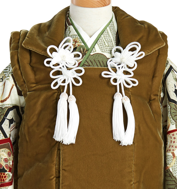 華徒然 七五三（子ども） 3歳男の子被布セット No.KE-0038のレンタル