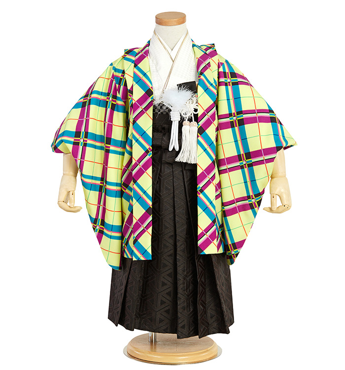 七五三(子ども) 3歳男の子袴セット No.KE-0049