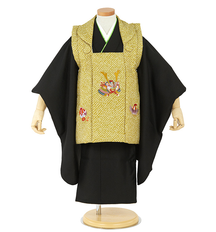 七五三（子ども） 3歳男の子被布セット No.KE-0061のレンタル｜きもの