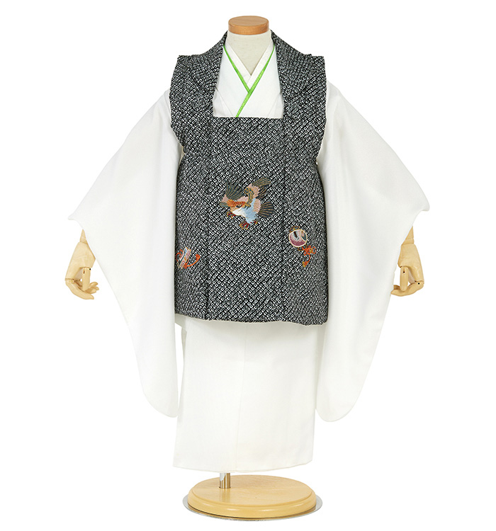 七五三（子ども） 3歳男の子被布セット No.KE-0064のレンタル｜きもの