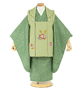 七五三（子ども） 3歳男の子被布セット No.KE-0123のレンタル｜きもの