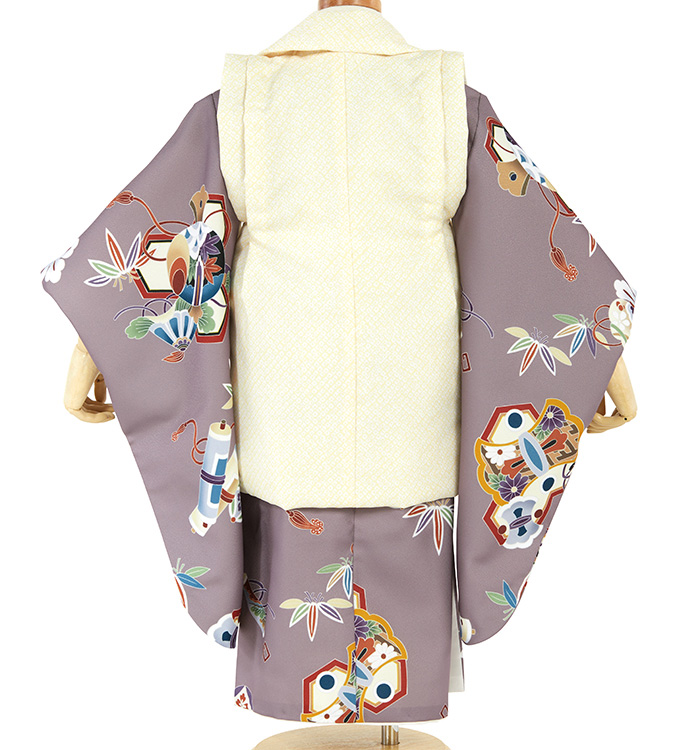 七五三 三歳 男児 被布 着物 セット ② 珍しい男子被布 0831② 七五三