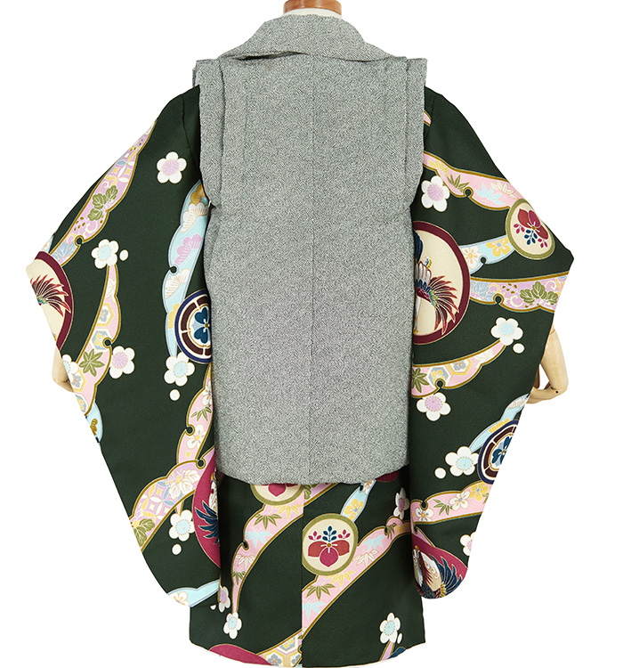 七五三 着物 ３歳　男の子　被布 七五三超早割11%OFF9/04迄)【Prices down2】七五三 着物 3歳
