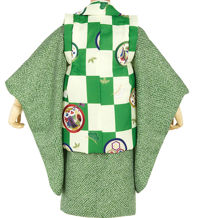 七五三（子ども） 3歳男の子被布セット No.KE-0123のレンタル｜きもの