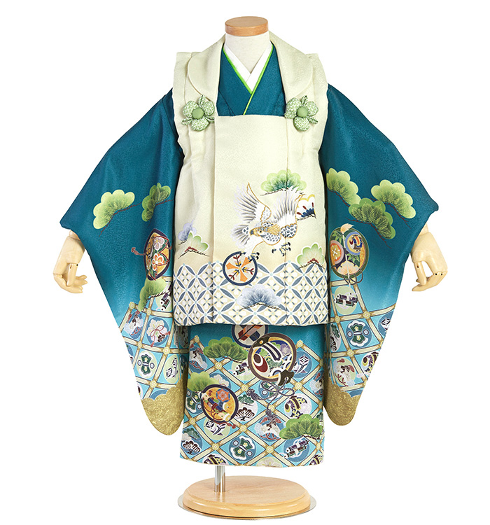 七五三（子ども） 3歳男の子被布セット No.KE-0132