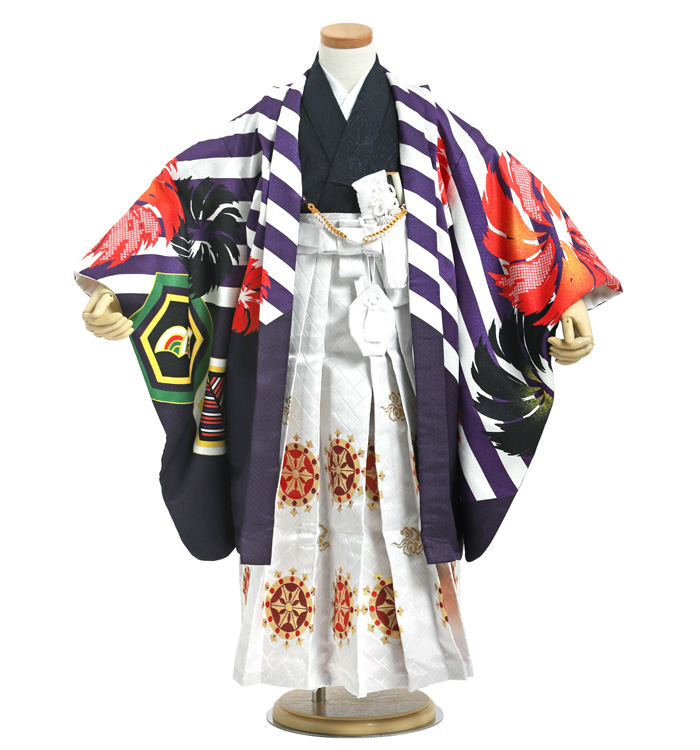 花わらべ 七五三(子ども) 5歳(専用小物付)No.KE-5066