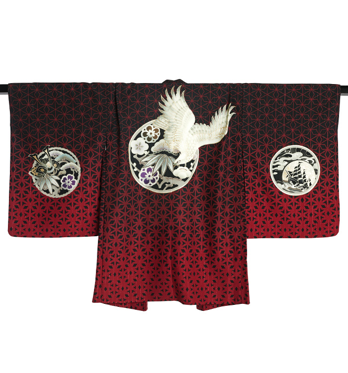 JAPAN STYLE 七五三（子ども）  5歳 （専用羽織紐付） No.KE-5139_03
