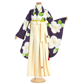 小学生袴 身長134cm～139cm No.NE-0017-3Sサイズ