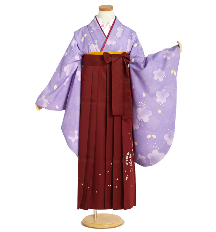 小学生袴 身長134cm～139cm（専用襦袢付）No.NE-0048-3Sサイズの