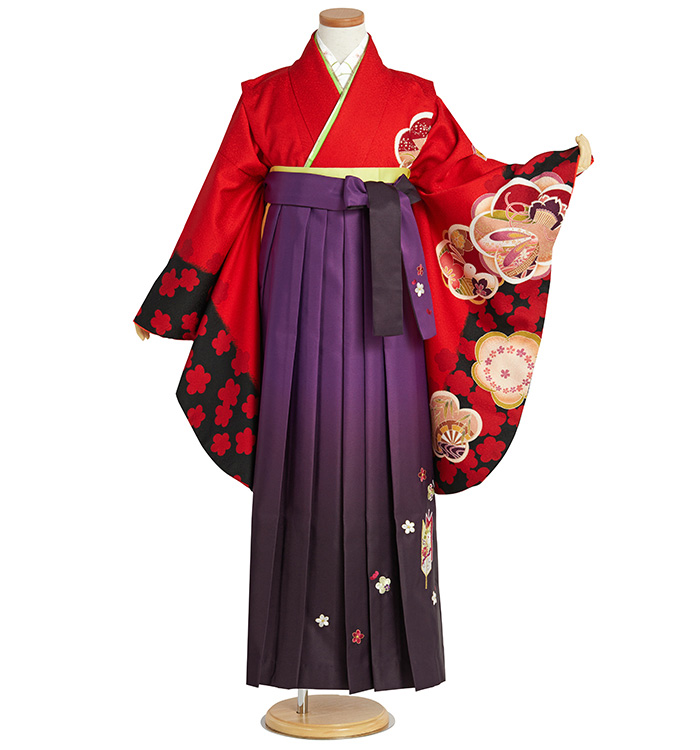 袴 小学生 140 小学生袴 身長140cm～144cm（専用襦袢付）No.NE-0064-2Sサイズの