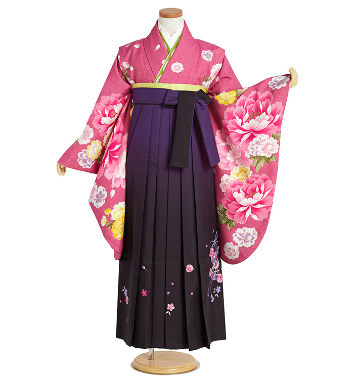 小学生袴 身長140cm~144cm(専用襦袢付)No.NE-0065-2Sサイズ