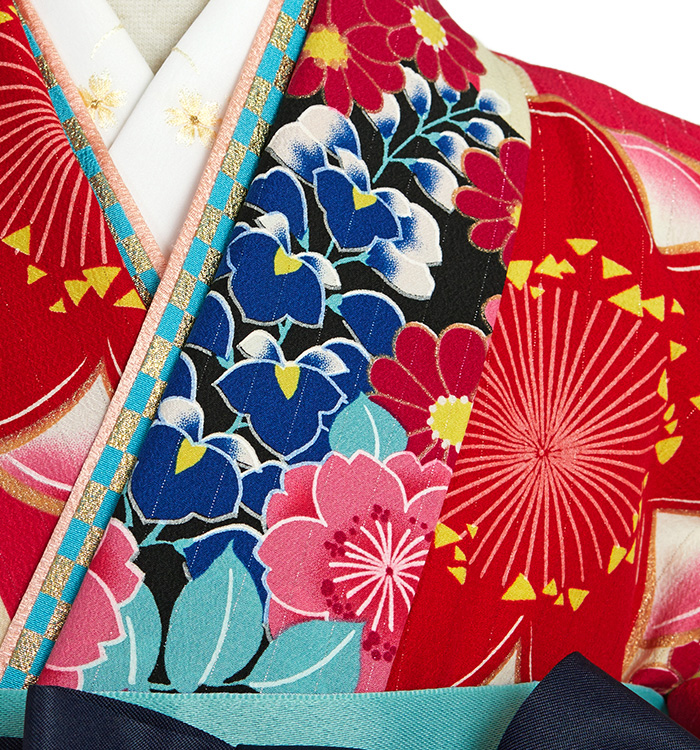 紅一点 小学生袴 身長134cm～139cm（専用襦袢付）No.NE-0070-3Sサイズ_03