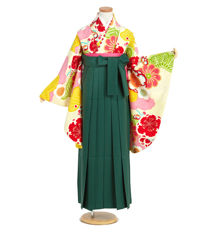 JAPAN STYLE 小学生袴 身長145cm～149cm（専用襦袢付）No.NE-0073-S
