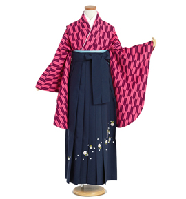 小学生袴 身長145cm～149cm No.NE-0081-Sサイズ