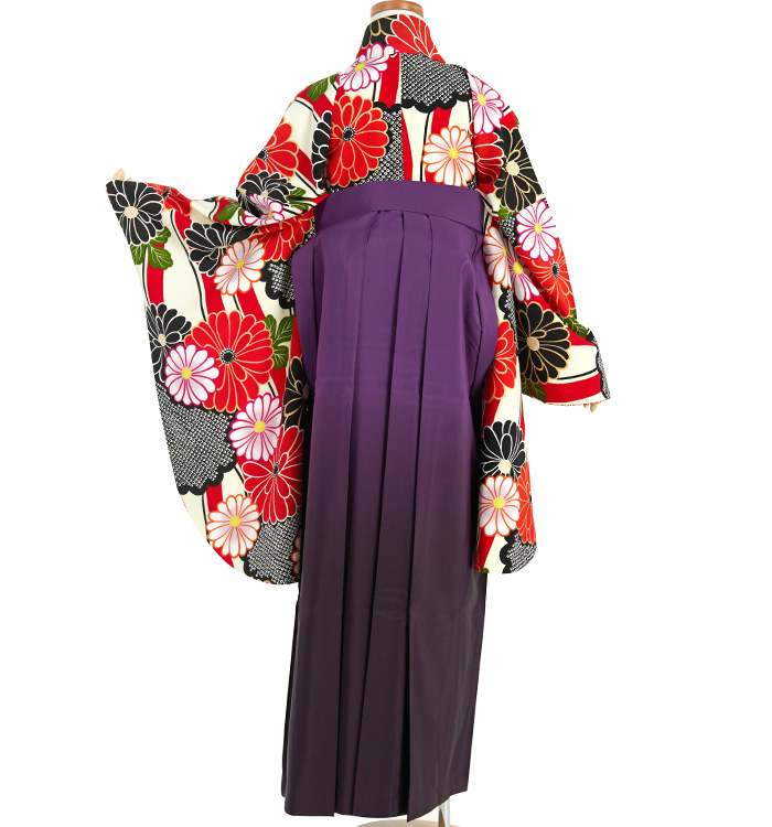 九重 小学生袴 身長145cm～149cm（専用襦袢付）No.NE-0089-Sサイズの