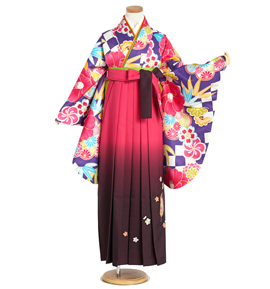 小学生袴 身長145cm~149cm(専用襦袢付)No.NE-0100-Sサイズ
