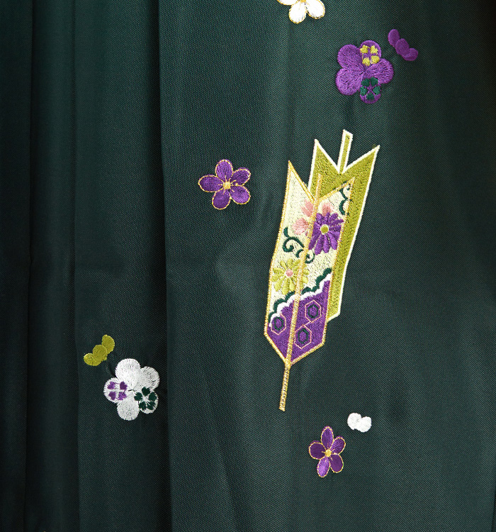 JAPAN STYLE 小学生袴 身長134cm～139cm（専用襦袢付）No.NE-0138-3Sサイズ_04