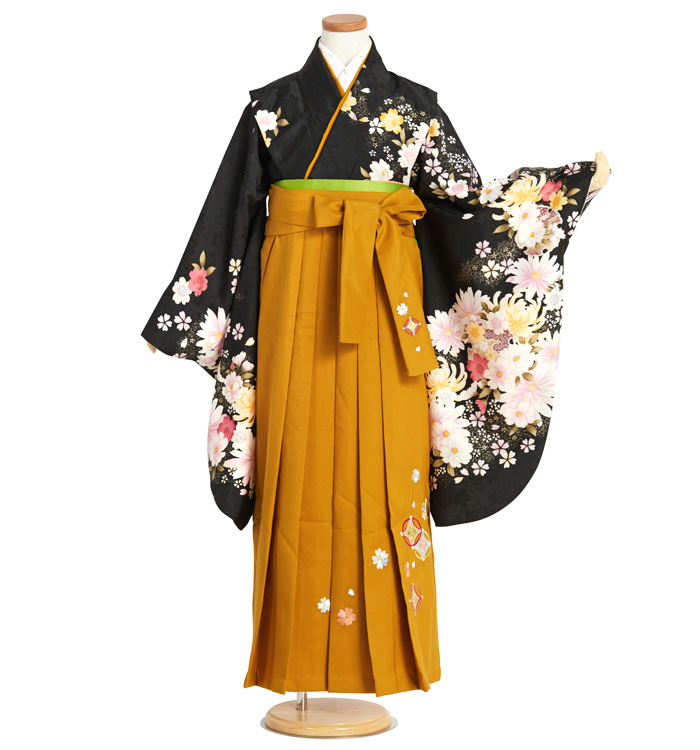 ゆえ 小学生　袴 C0018 梅鶴 / 水色 | 卒業式小学生袴レンタル | tententen – tententen