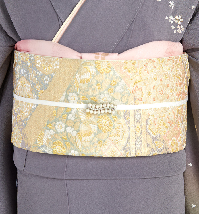 礼装用帯留+三分紐セット No.ZA-5932-00