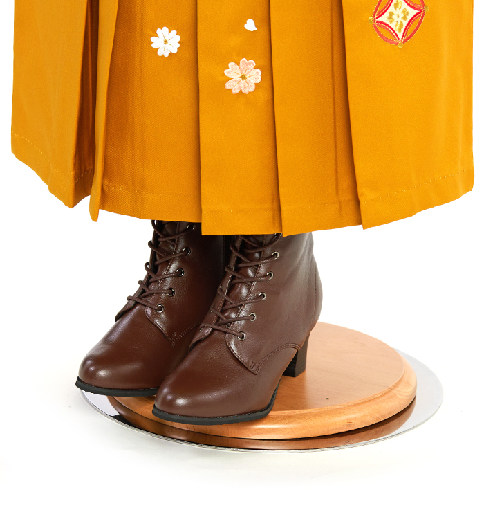 編み上げブーツ(チョコ)23cm No.ZA-6905-03_01