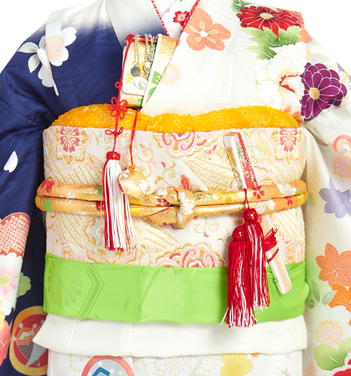 七五三 7歳女児用 帯〆 No.ZM-5011-30