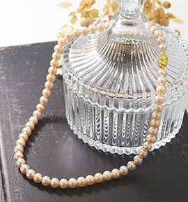 Natural color pearl necklace No.5WI-0005-00