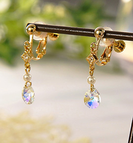 Self-Portrait 上品 クリスタル パール イヤリング Jewellery - Designer Earrings, Necklaces & Bracelets – self