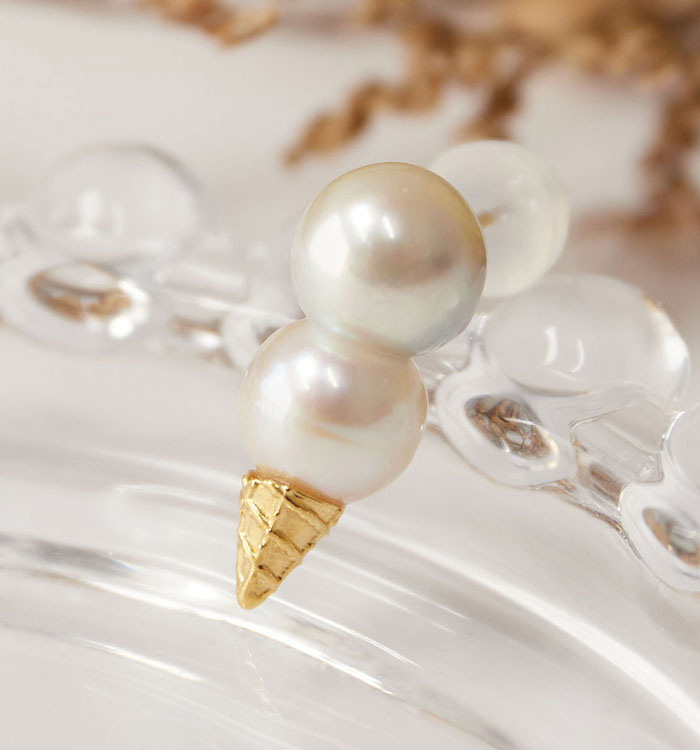 アイスクリームピアス（片耳） No.5XJ-0034-00の通販｜きもの365