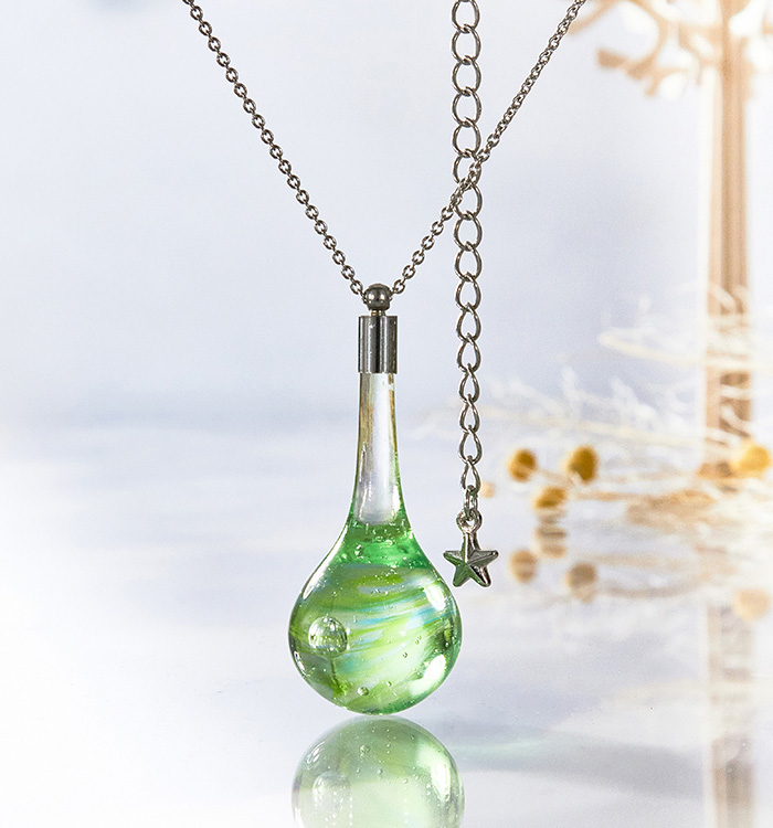 【ガラストップペンダント】Lime Soda No.5WI-0028-00