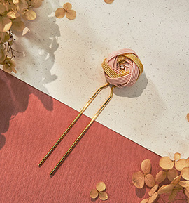 水引かんざし ミニバラ アンジュ No.5ZN-0188-00