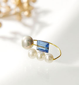 2wayリングイヤークリップS カイヤナイトGD No.5XO-0016-00