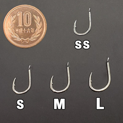 ステキ針 新特殊コーティング「タイラバフック」バラ売り