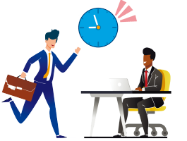 ［に］間に合います