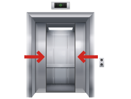 ［ドアが］閉まります