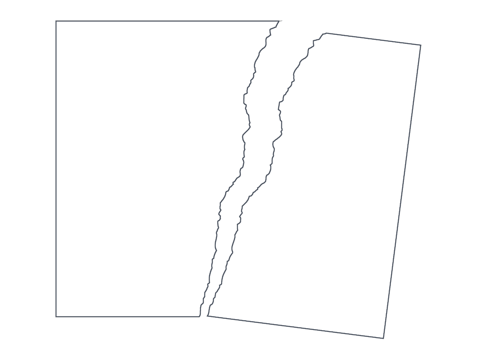 ［紙が］破れます