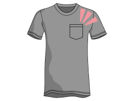 ［が］付きます