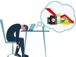 がっかりします