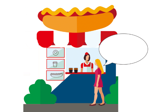 ［～を］ください。