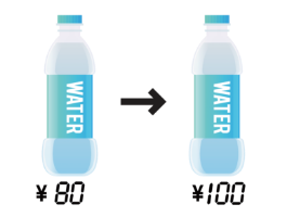 ［値段が］上がります