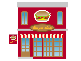 ハンバーガー屋