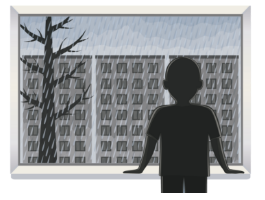 ［雨が］降ります